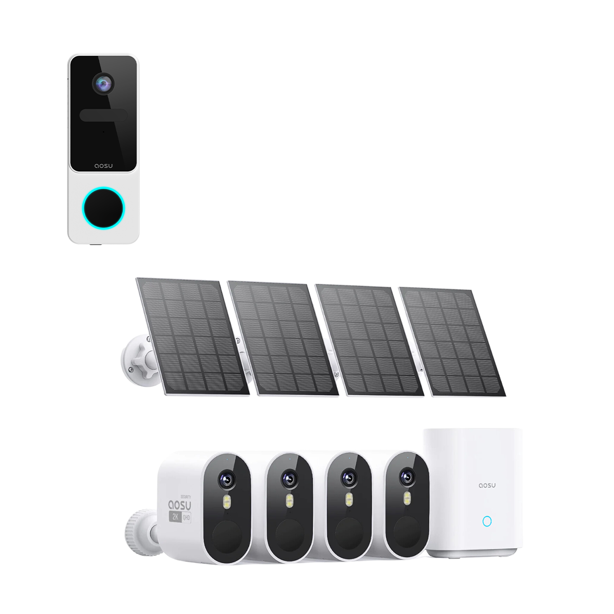 SolarCam System Pro + Video Doorbell SE