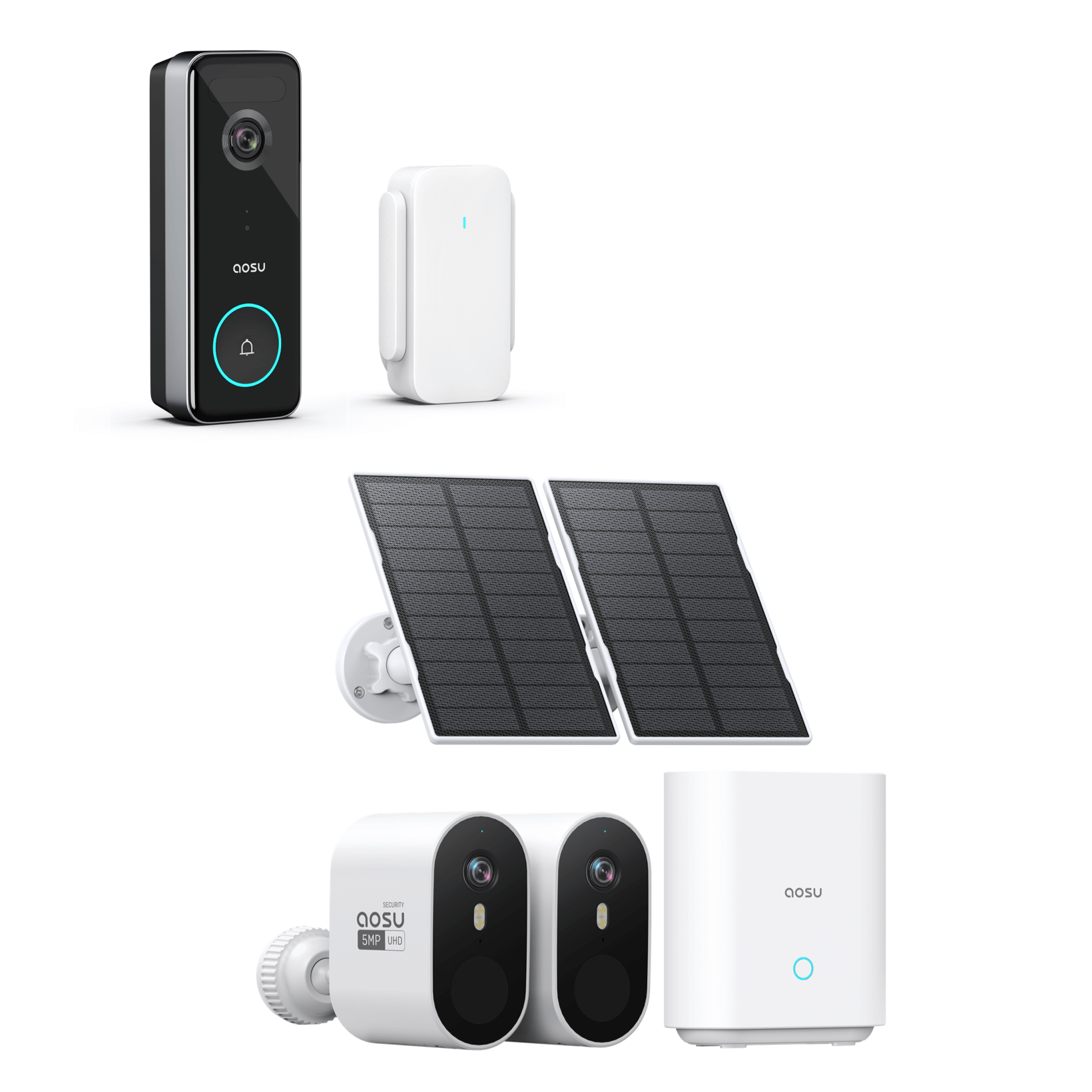 SolarCam System Pro + Video Doorbell Ultra