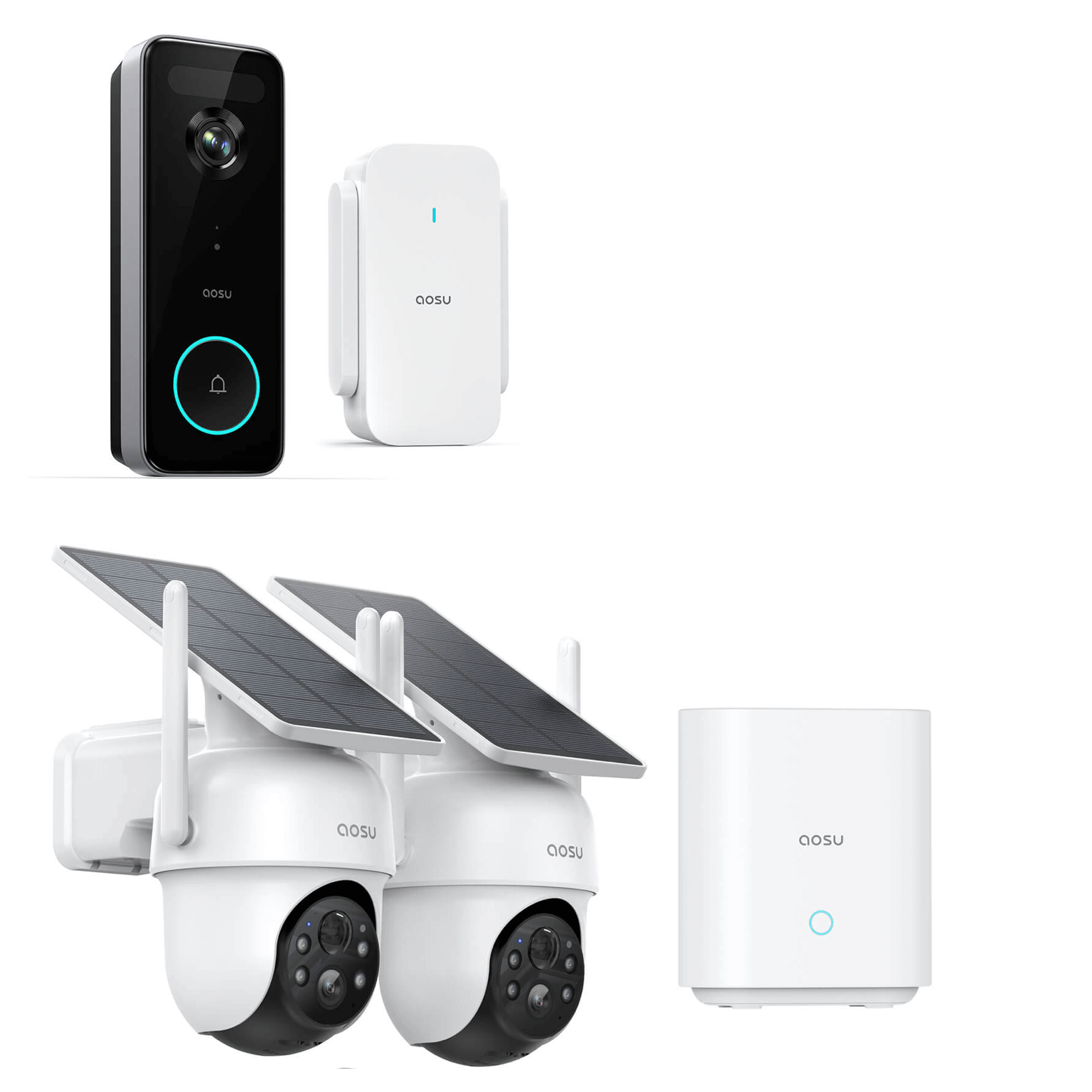 SolarCam D1 Classic Kit + Video Doorbell Ultra