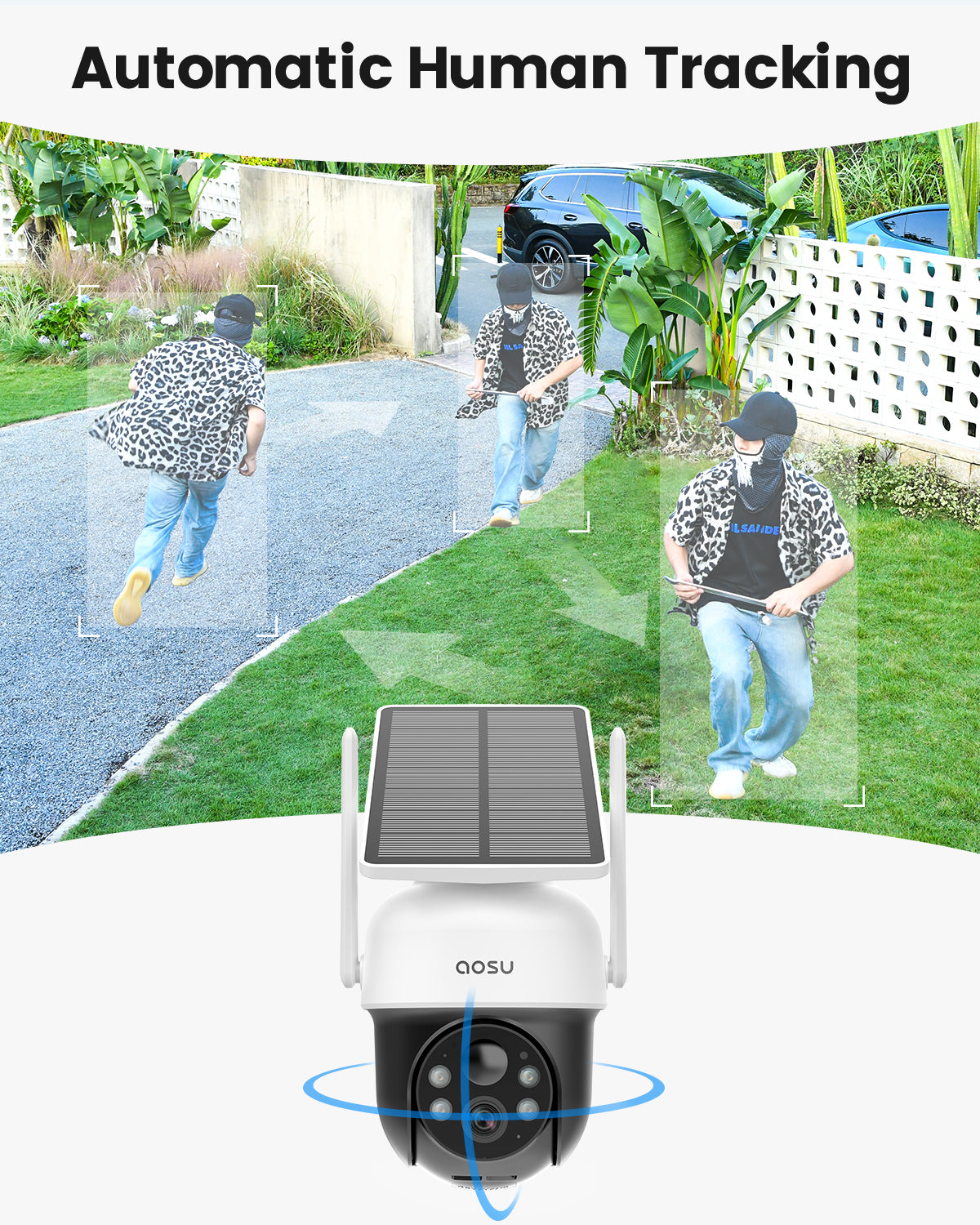 SolarCam D1 Classic + Video Doorbell Ultra + Floodlight Cam Pro