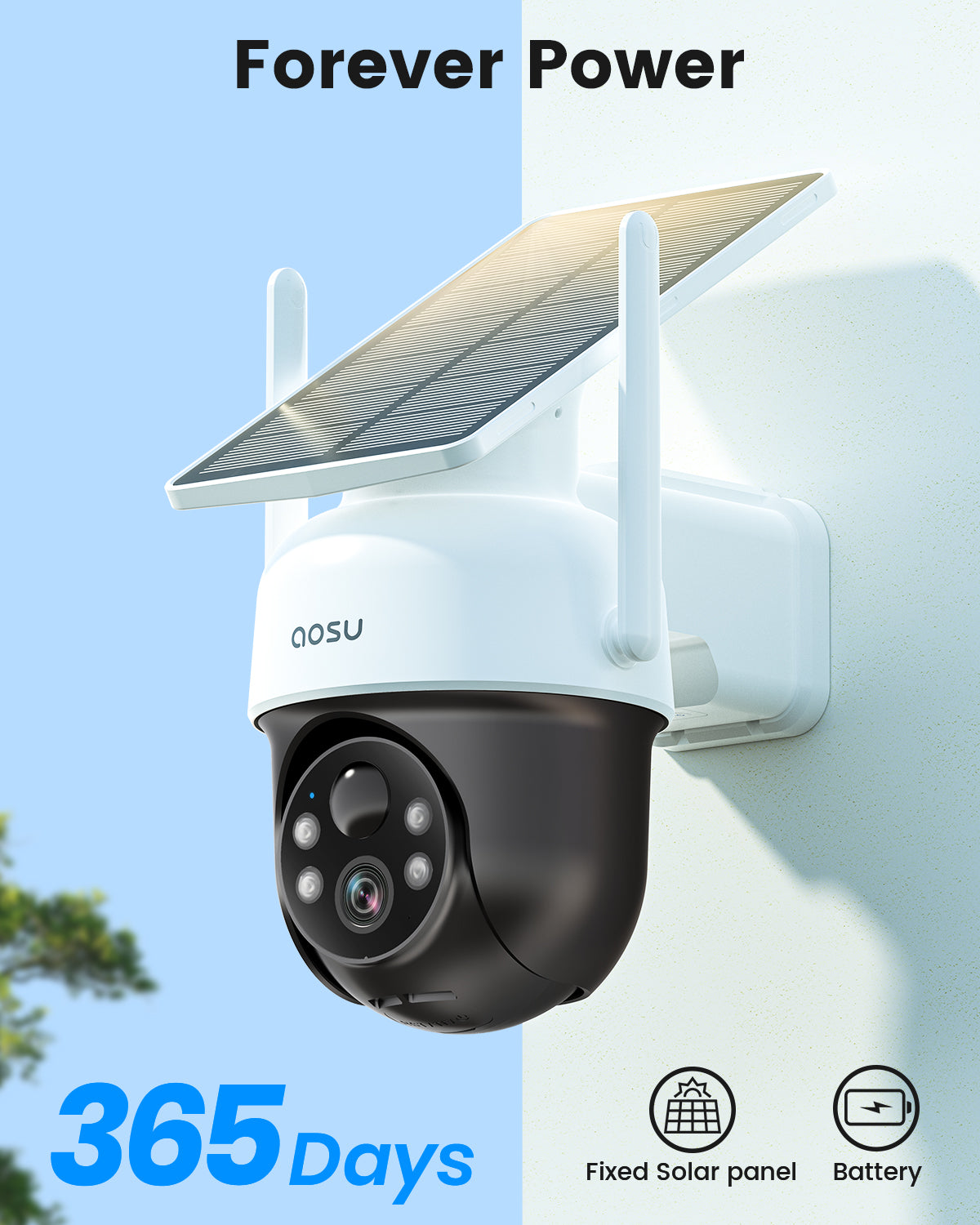 SolarCam D1 Classic + Video Doorbell Ultra + Floodlight Cam Pro